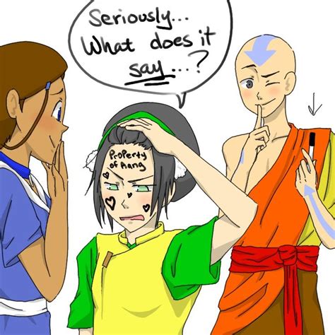 Even Tho Its Not Canon I Think Taang Is Cute P Avatar The Last Airbender Funny The Last
