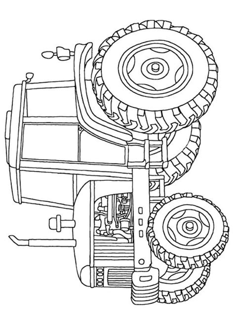 John Johnny Deere Tractor Coloring Pages Wecoloringpagecom