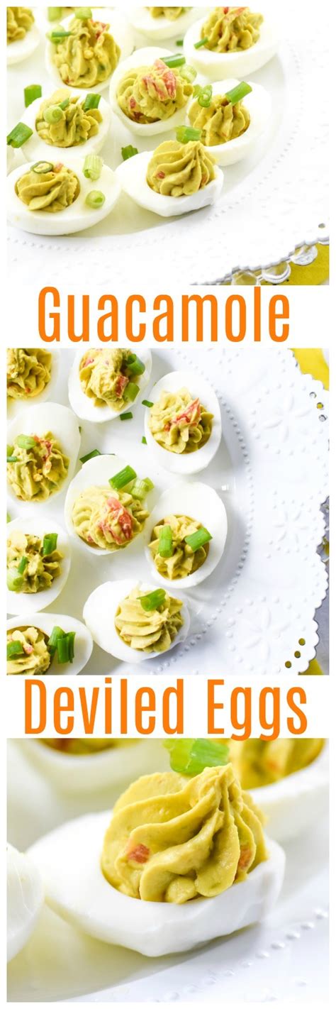 Remove to a colander and rinse under cold water. Guacamole Deviled Eggs (Creamy & Low-Carb) | Sizzling Eats