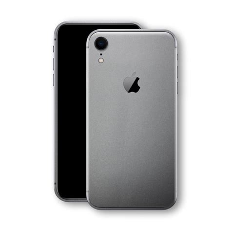 Iphone Xr Space Grey Matt Skin Iphone İphone Xr Skin