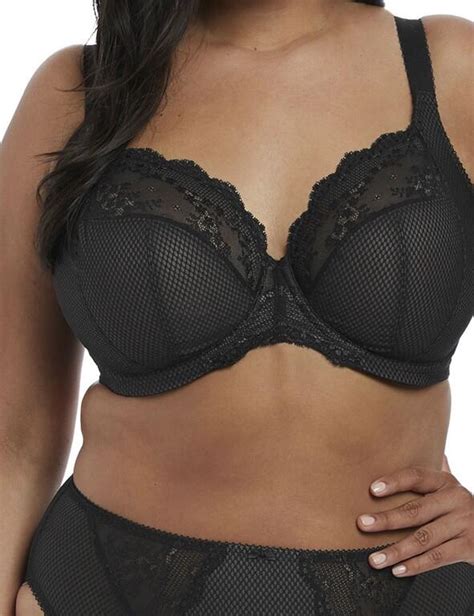 Elomi Charley Stretch Plunge Bra Uplifted Lingerie