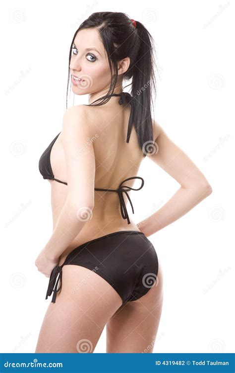 Frau Im Bikini Stockfoto Bild Von Voluptuous Haltung Sexiezpicz Web Porn