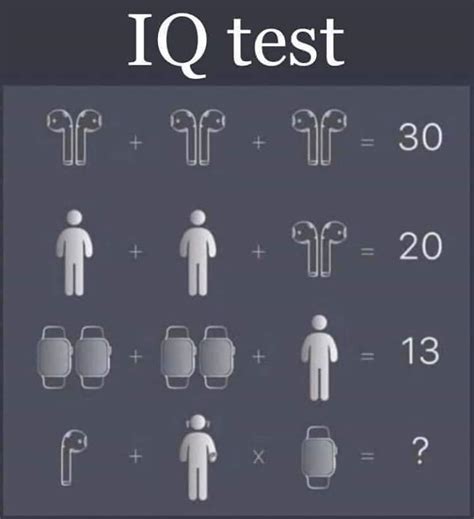 only highly intelligent people can pass this iq test quiz
