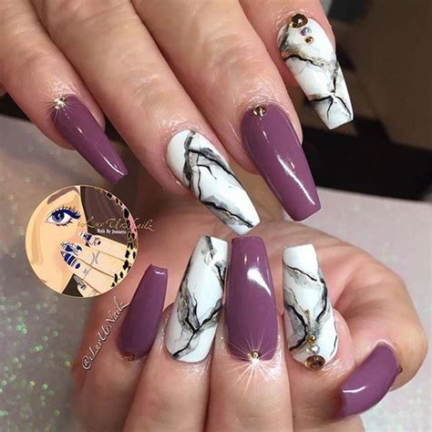 Fabulous Marble Nails You Need To See