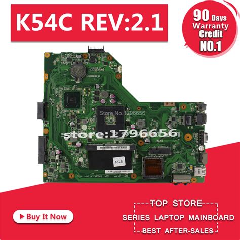 For Asus K54c X54c Laptop Motherboard K54c Rev21 Hm65 Pga989 Usb30
