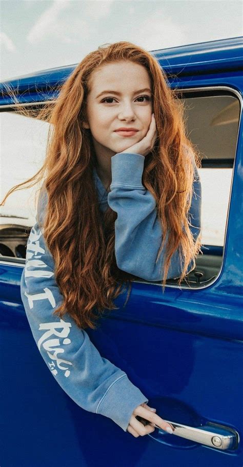 Sexy Francesca Capaldi Says Come On In Let S Do It In The Car Beautiful Redhead