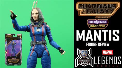 Marvel Legends Mantis Guardians Of The Galaxy Vol 3 Cosmo Baf Wave Mcu Movie Figure Review Youtube