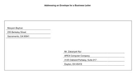 How to address a business formal letter envelope youtube. TJ Homeschooling