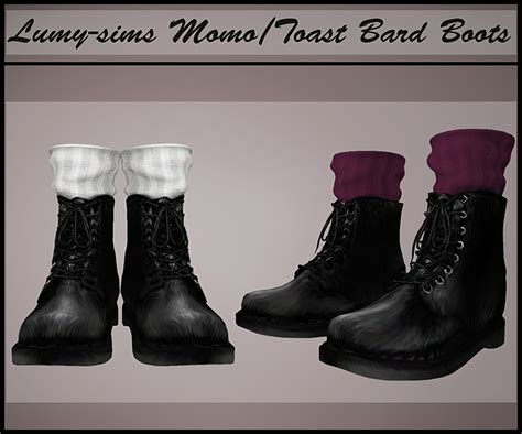 Lana Cc Finds — Lumy Sims Toast Bard Boots For Female Works Sims