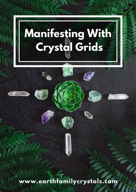 manifesting with crystal grids crystals healing grids types of crystals meditation crystals