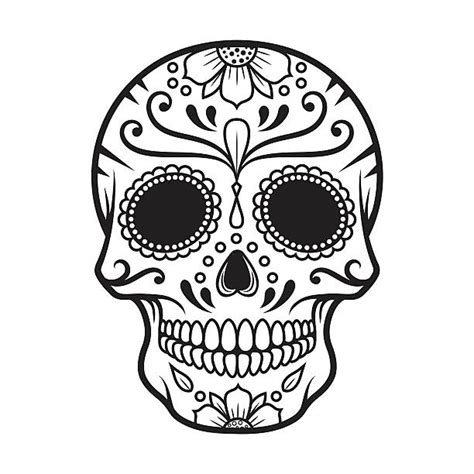 Royalty Free Sugar Skulls Clip Art Vector Images And Illustrations Istock