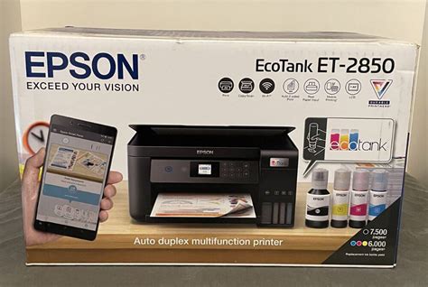 Epson Ecotank Et 2850 Printer Review