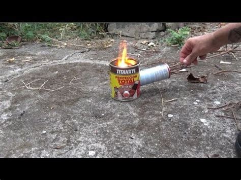 However, baking means that you need to have an oven which seems difficult in a camping environment. Homemade Rocket stove Wood Gas Camping Stove - YouTube