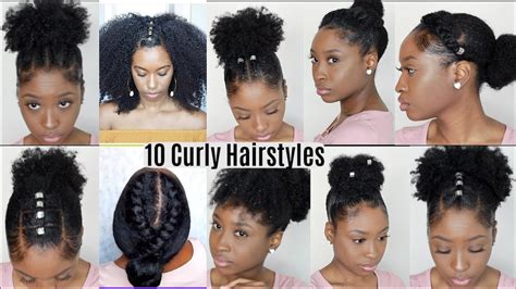 Top Image Easy Hairstyles For Naturally Curly Hair Thptnganamst Edu Vn