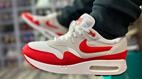 Nike Air Max 1 86 Big Bubble Sport Red Review And On Feet Air Max Day