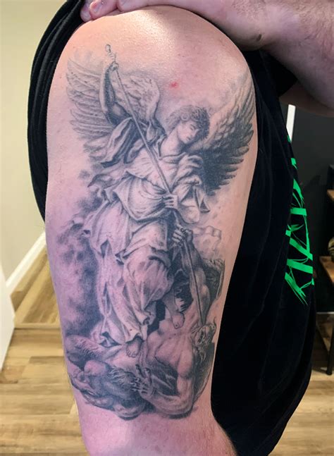Share 65 Tattoos Of Angels Fighting Demons Latest Esthdonghoadian