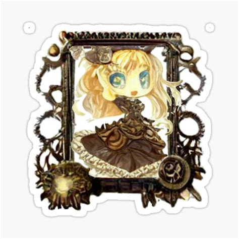 Steampunk Chibi Pirate Princess Sticker For Sale By Astralowelle