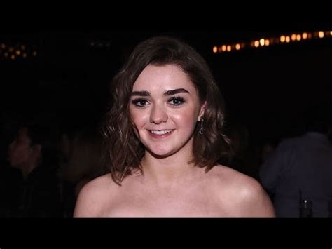EXCLUSIVE Maisie Williams Has Epic Response To Arya Getting A Game Of Thrones Love Interest