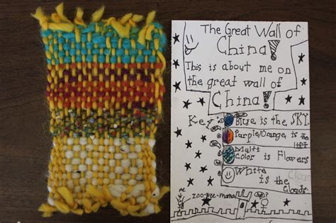 Art Room with a View: Weaving Stories with Grade 4