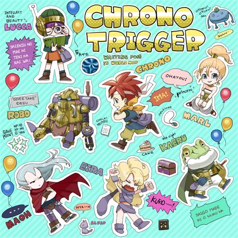 Gum Gmng Ayla Chrono Trigger Crono Chrono Trigger Frog Chrono