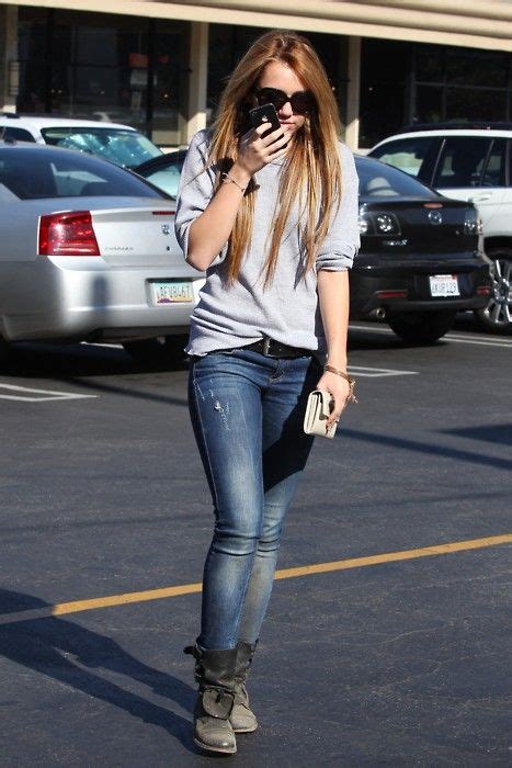 miley cyrus casual style