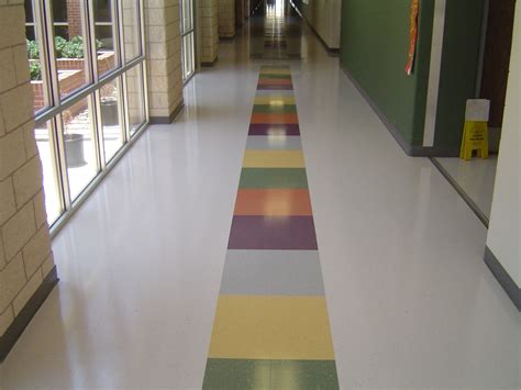 Azrock Gallery School Floor School Interior School Library Design