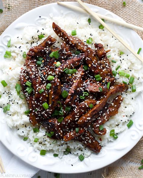 See more ideas about recipes, mongolian recipes, food. Vegan Mongolian Beef | Vegan dishes, Mongolian beef, Vegan ...