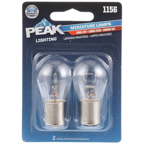 Peak 2 Pack 1156 Long Life Bulbs 1156ll Bpp Blains Farm And Fleet