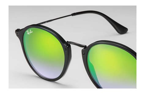 Create your own in custom lab with a choice of colors, lenses, temples and engraving. Ray-Ban Round Fleck Flash Lenses Gradient for Men - Lyst