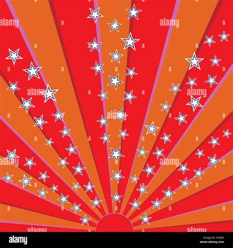Abstract Star Sparkling Sun Illustration Stock Photo Alamy