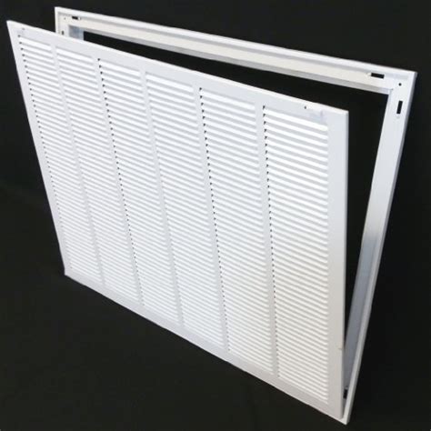 30″ X 24″ Return Filter Grille Easy Air Flow Flat Stamped Face