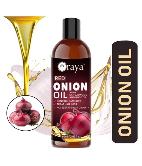 Oraya Red Onion Hair Oil Regrowth For Complete Treatment 60 Ml Buy