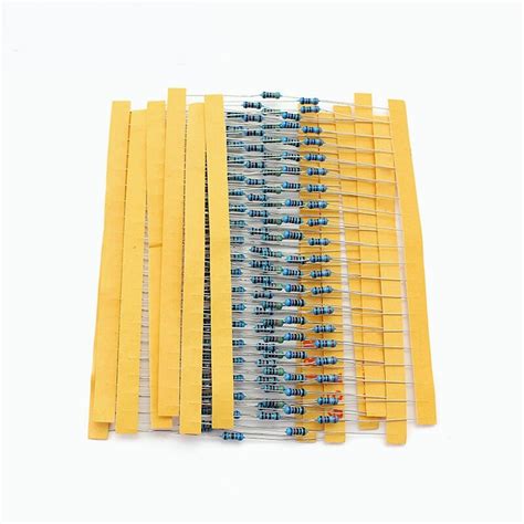 100pcs 14w Resistors Metal Film Resistor 025w 1 1k 15k 2k 27k 36k