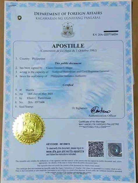 Dfa Apostille Document Authentication Step By Step Guide