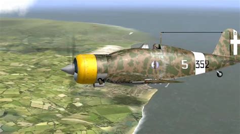 Gameplay Il 2 Sturmovik 1946fiat G50 Vs Spitfire Youtube