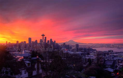 A Colorful Seattle Sunrise Wow Highest Position Explore Flickr