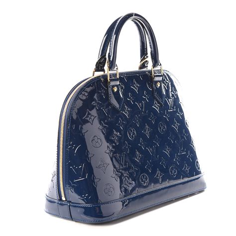 Louis Vuitton Vernis Alma Pm Grand Blue 559575