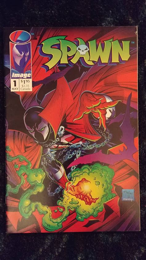 Spawn 1 May 1992 Direct Edition Image Comics Modern Age Etsy Spawn