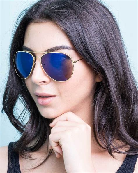 Satina Blue Tinted Sunglasses Shopstyle Tinted Sunglasses Sunglasses Sunglasses Women