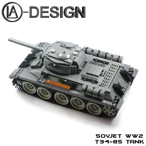 Lego Sovjet T 34 Tank 3 A Photo On Flickriver