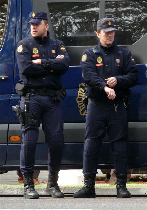 Spanish Police Uniform Men In Uniform Security Uniforms African