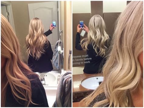 Dark blonde hair can be warm or cool. make it lively.: DIY Blonde/Silver Hair Toner