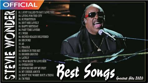 Stevie Wonder Greatest Hits The Best Songs Of Stevie Wonder Nonstop