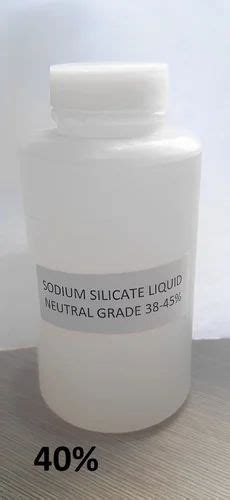 40 Liquid Neutral Sodium Silicate At Rs 16 Kg Sodium Silicate In Valsad Id 2850183896648