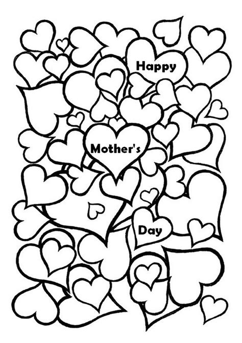 Click on your favorite mother's day themed coloring page to. Get This Free Mother's Day Coloring Pages for Adults to ...
