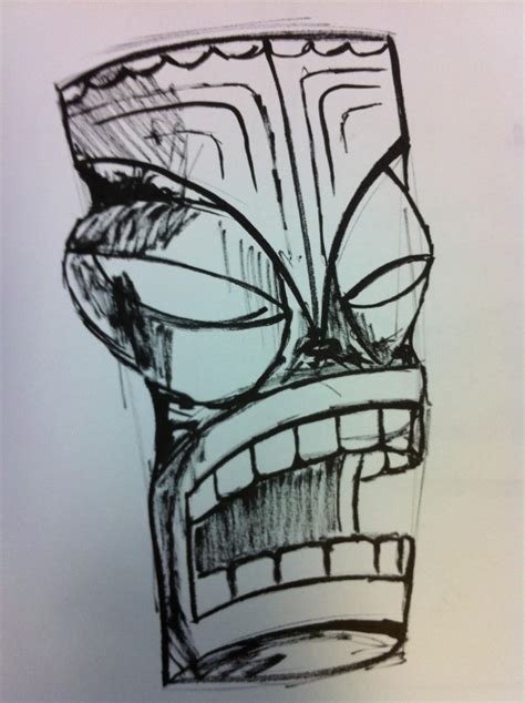 Tiki Head By Dbarthorpe On Deviantart