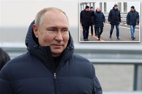 Putin Visits Crimea On Ninth Anniversary Of Annexation