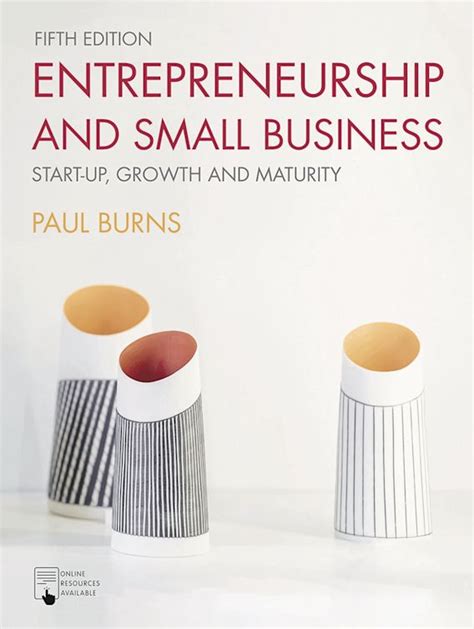 Entrepreneurship And Small Business Paul Burns Red Globe Press