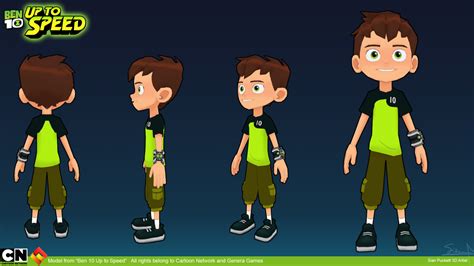 Ben 10 Up To Speed 3d Model Reboot Ben Concept Ben 10 Lost