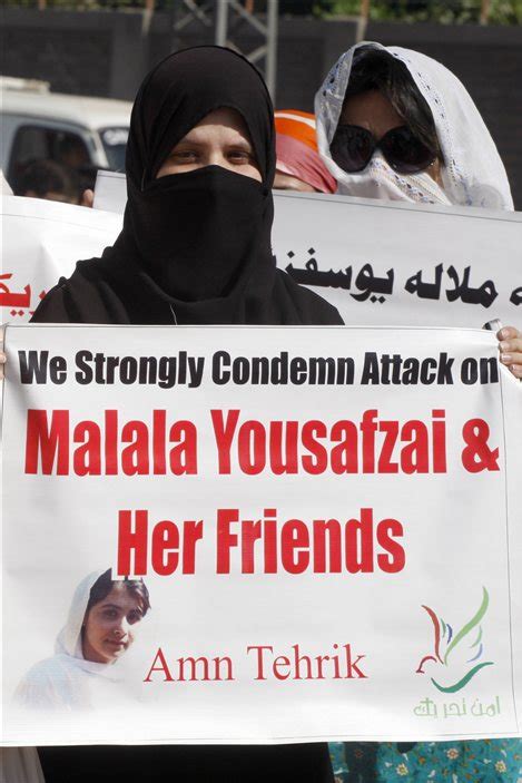 Youngest nobel peace prize winner malala yousafzai expressed that she is deeply worried for women and minorities in afghanistan after . Visée par les talibans, la jeune Malala hors de danger ...